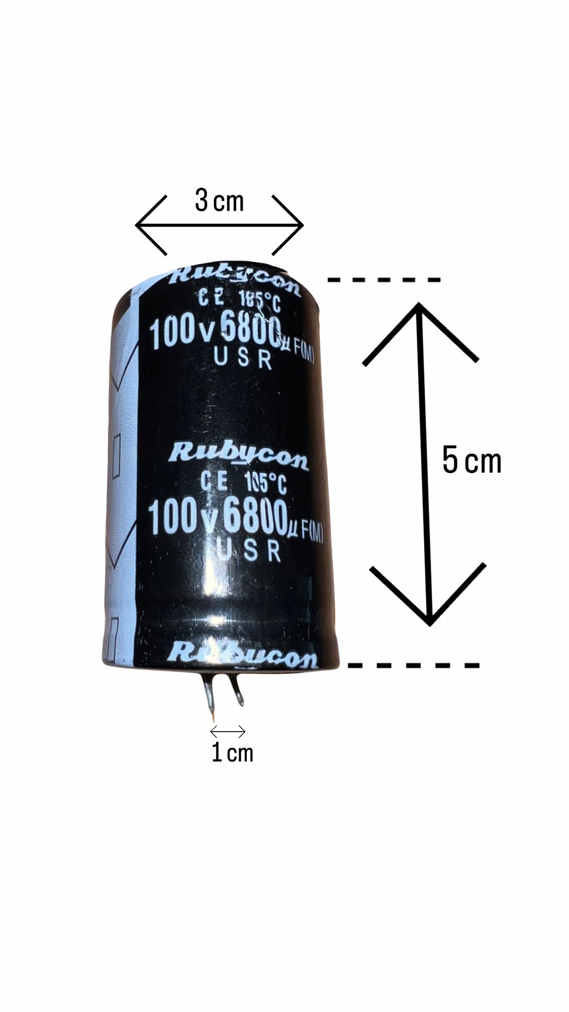 Capacitor Electrolítico 6800uF 100V